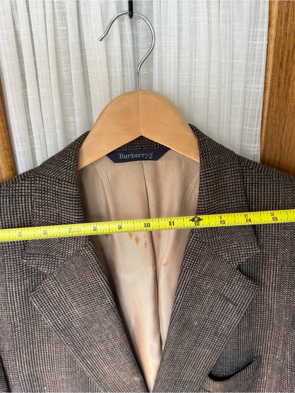 VTG Burberry’s Brown Herringbone Sport Coat